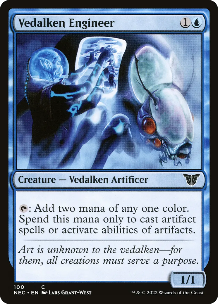 Ingénieur vedalken — Neon Dynasty Commander — Magic: The Gathering