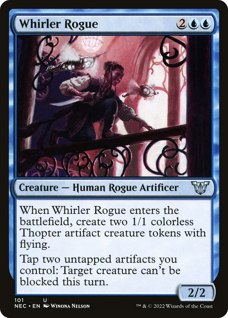 Whirler Rogue — Neon Dynasty Commander — Magic: The Gathering