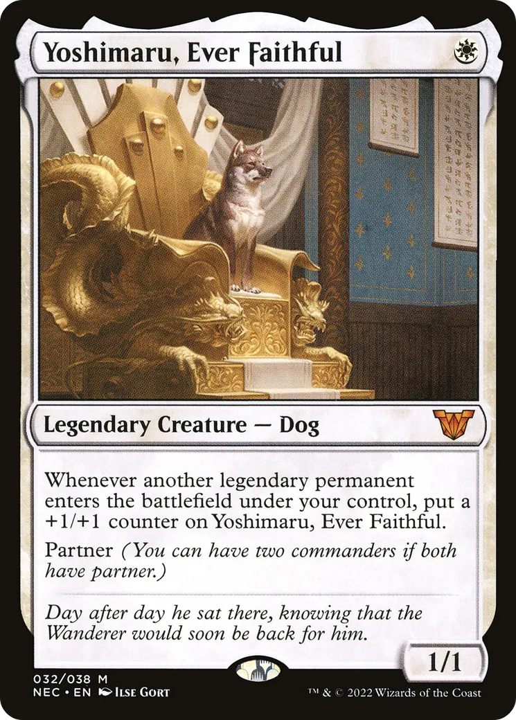 Yoshimaru, Ever Faithful — Neon Dynasty Commander — Magic: The Gathering