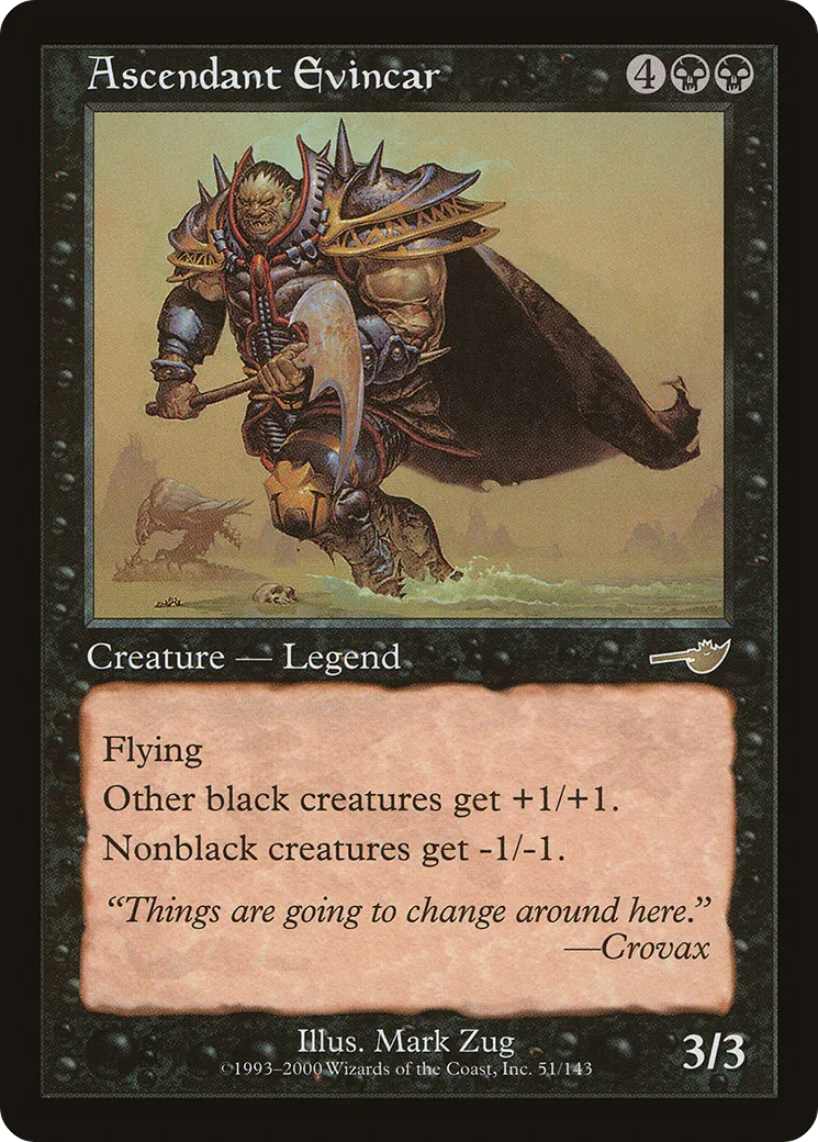 Ascendant Evincar — Nemesis — Magic: The Gathering