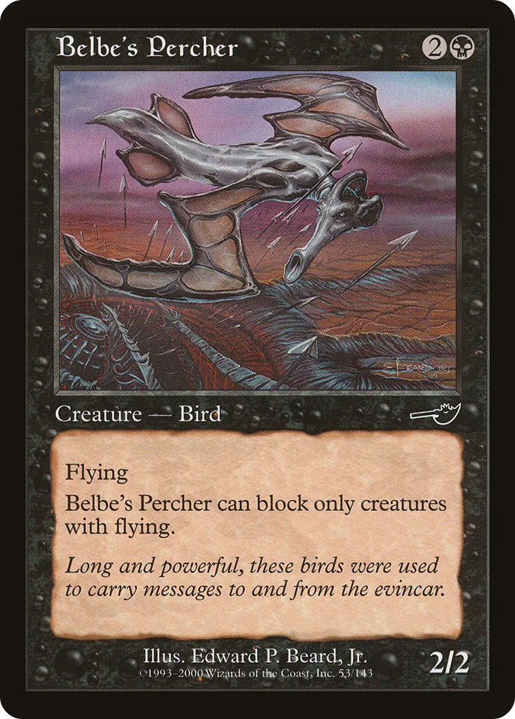 Belbe's Percher — Nemesis — Magic: The Gathering