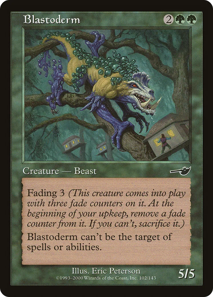 Blastoderme — Nemesis — Magic: The Gathering