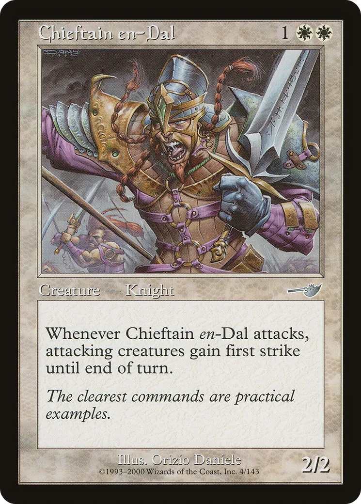 Chieftain en-Dal — Nemesis — Magic: The Gathering