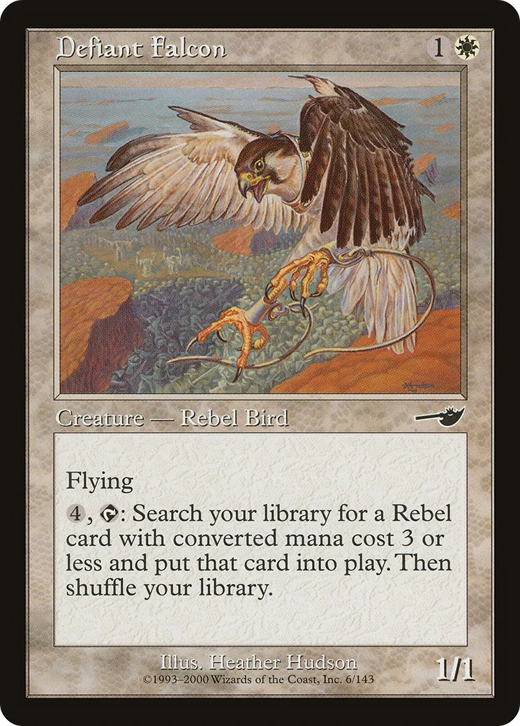 Faucon provocateur — Nemesis — Magic: The Gathering