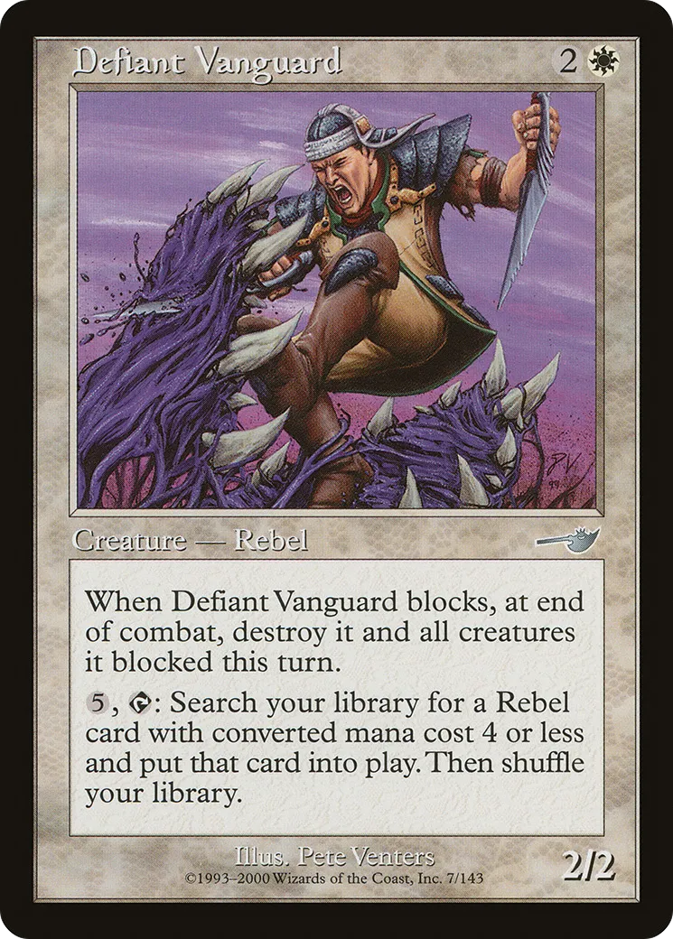 Avant-garde provocante — Nemesis — Magic: The Gathering