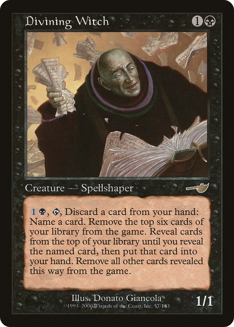 Sorcier devin — Nemesis — Magic: The Gathering