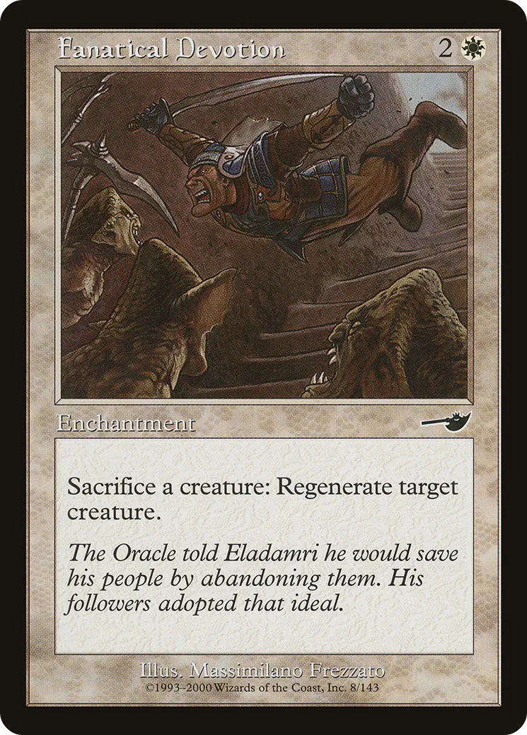 Dévotion fanatique — Nemesis — Magic: The Gathering
