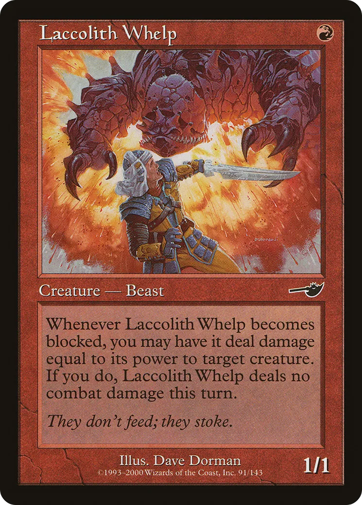 Avorton de laccolithe — Nemesis — Magic: The Gathering