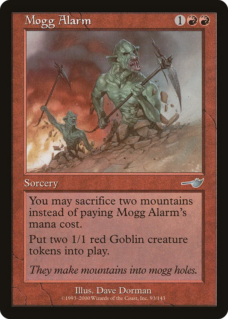 Mogg Alarm — Nemesis — Magic: The Gathering