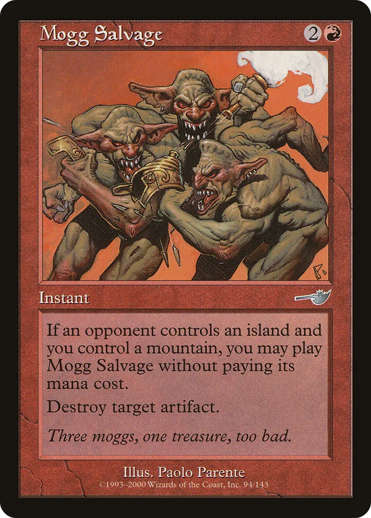 Destruction par les moggs — Nemesis — Magic: The Gathering