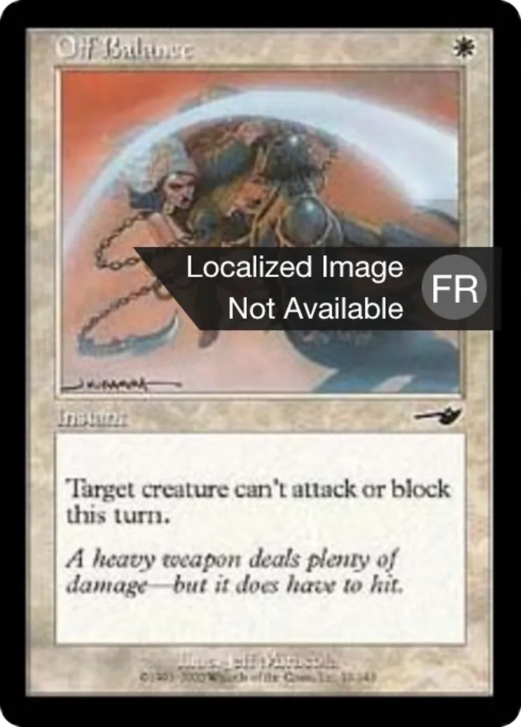 Déséquilibre — Nemesis — Magic: The Gathering