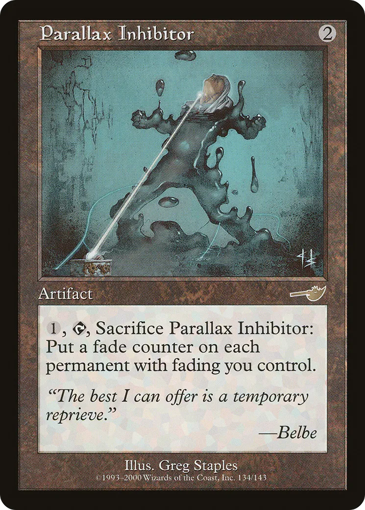 Parallax Inhibitor — Nemesis — Magic: The Gathering