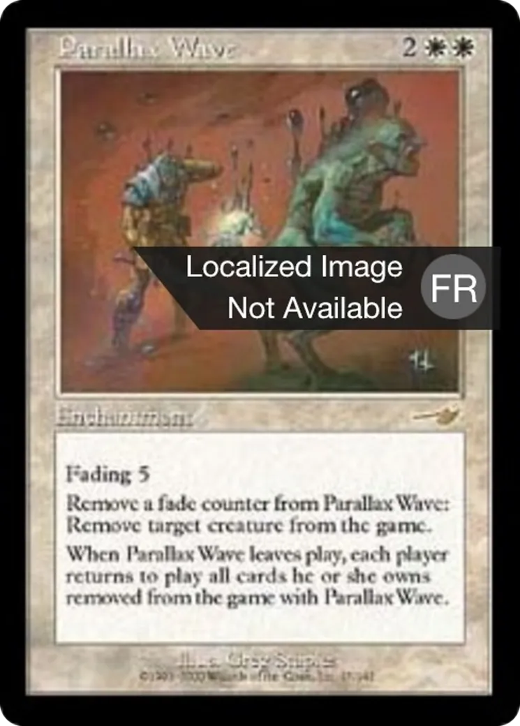 Vague de parallaxe — Nemesis — Magic: The Gathering