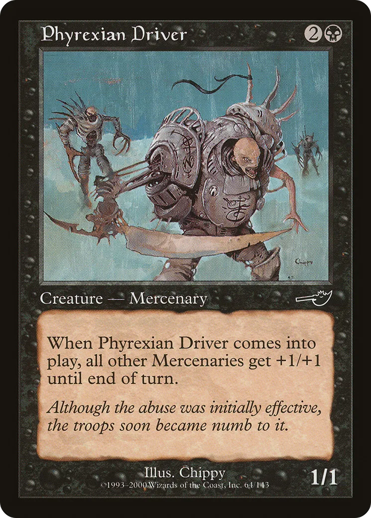 Conducteur phyrexian — Nemesis — Magic: The Gathering