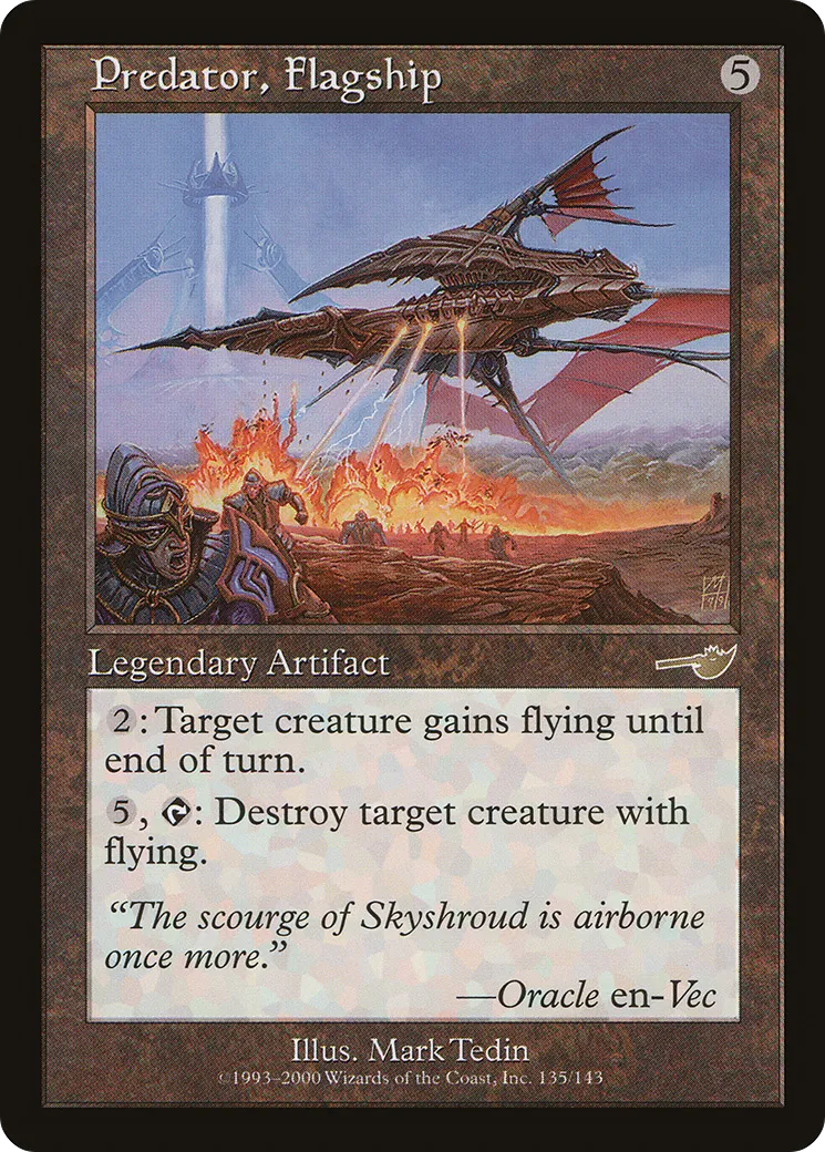Le prédateur, navire amiral — Nemesis — Magic: The Gathering