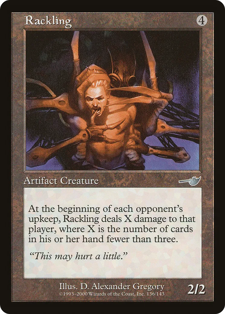 Petit chevalet — Nemesis — Magic: The Gathering