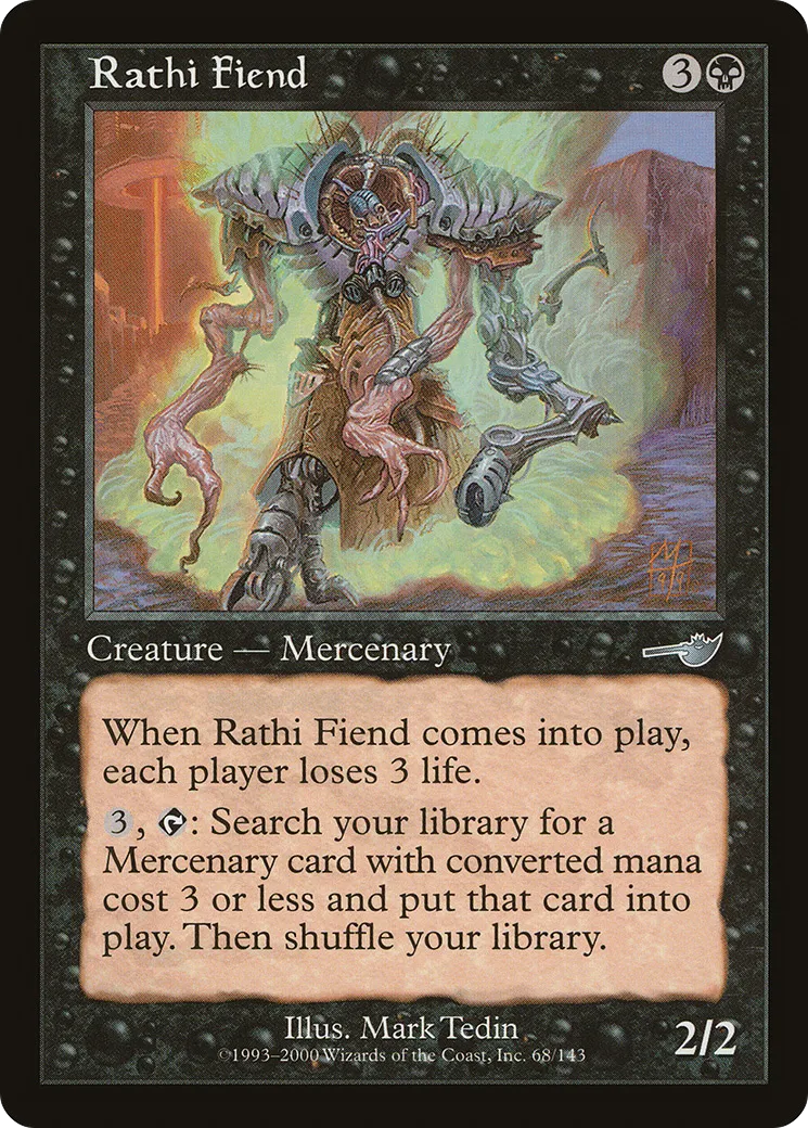 Fielleux rajhi — Nemesis — Magic: The Gathering