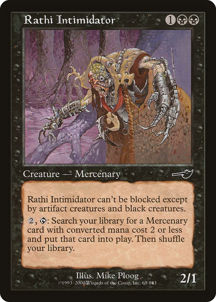 Intimidateur rajhi — Nemesis — Magic: The Gathering