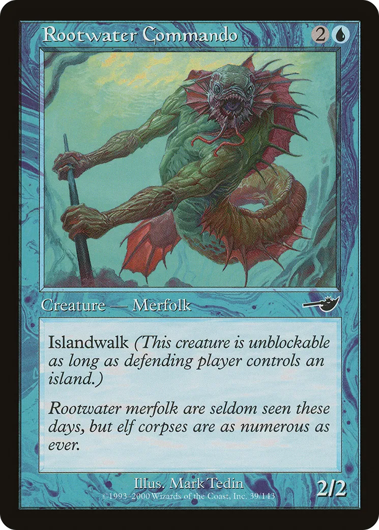 Rootwater Commando — Nemesis — Magic: The Gathering
