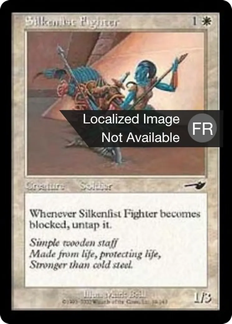 Combattant du Poing de soie — Nemesis — Magic: The Gathering