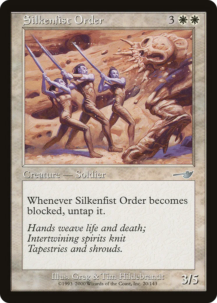 Silkenfist Order — Nemesis — Magic: The Gathering