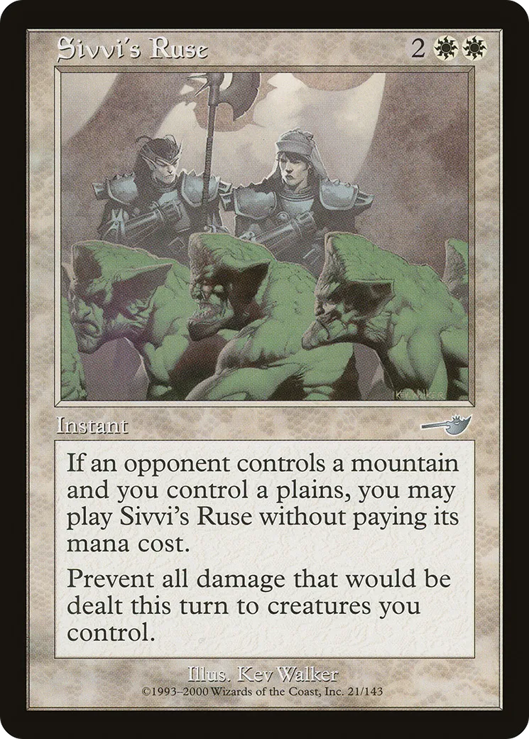 Ruse selon Sivvi — Nemesis — Magic: The Gathering