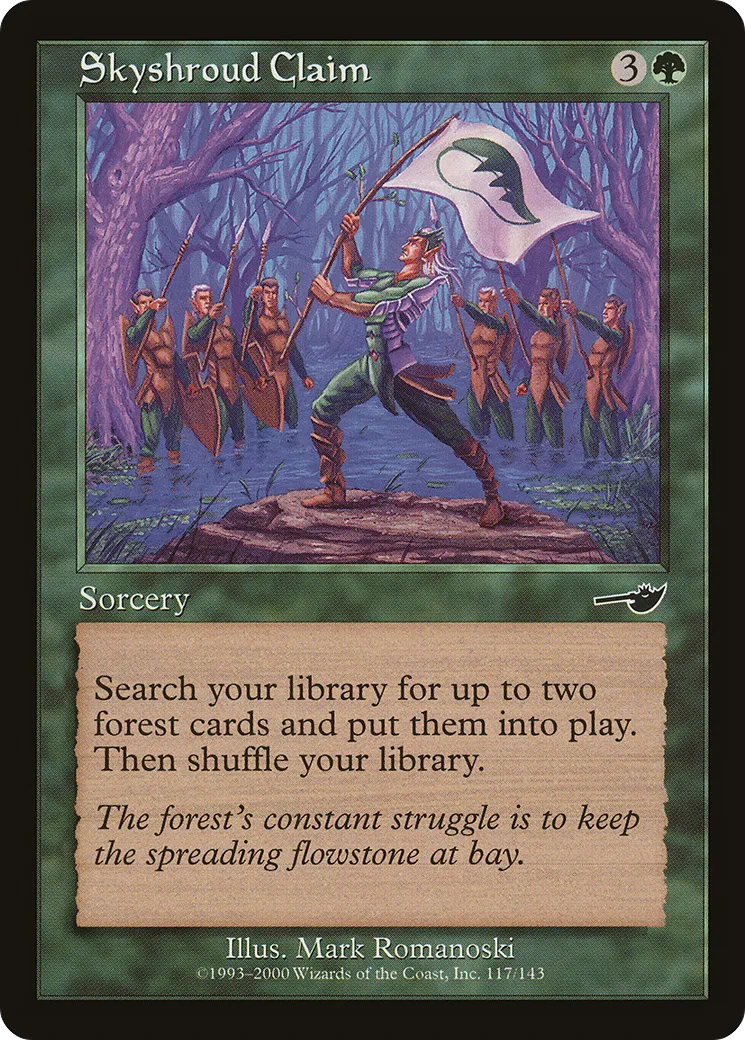 Skyshroud Claim — Nemesis — Magic: The Gathering