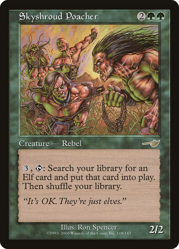 Skyshroud Poacher — Nemesis — Magic: The Gathering