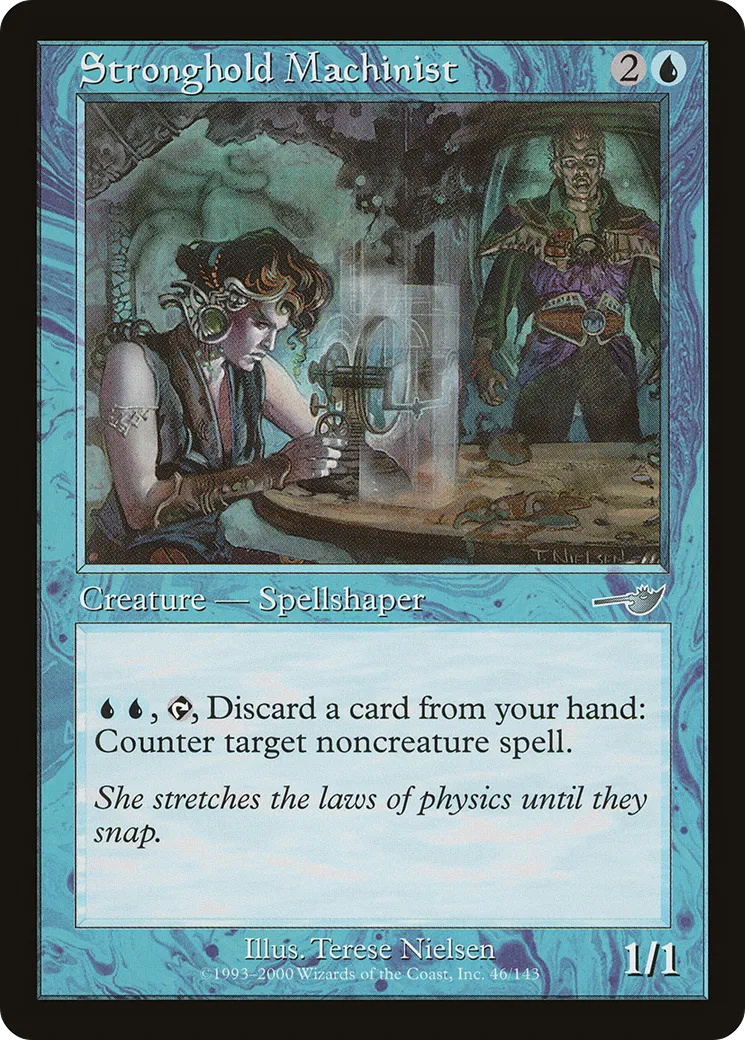 Machiniste de la forteresse — Nemesis — Magic: The Gathering