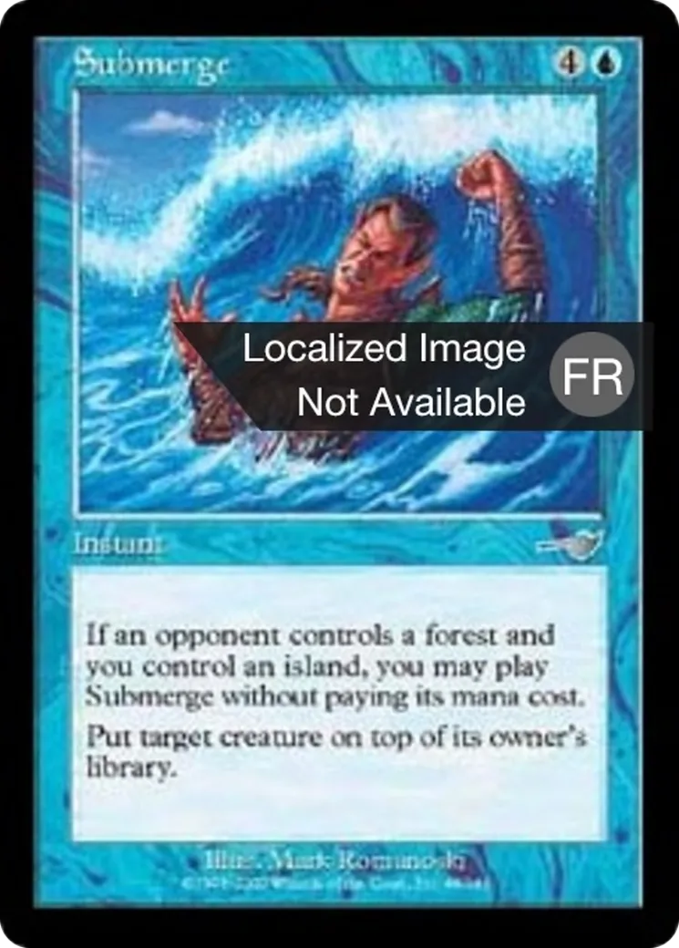 Submersion — Nemesis — Magic: The Gathering