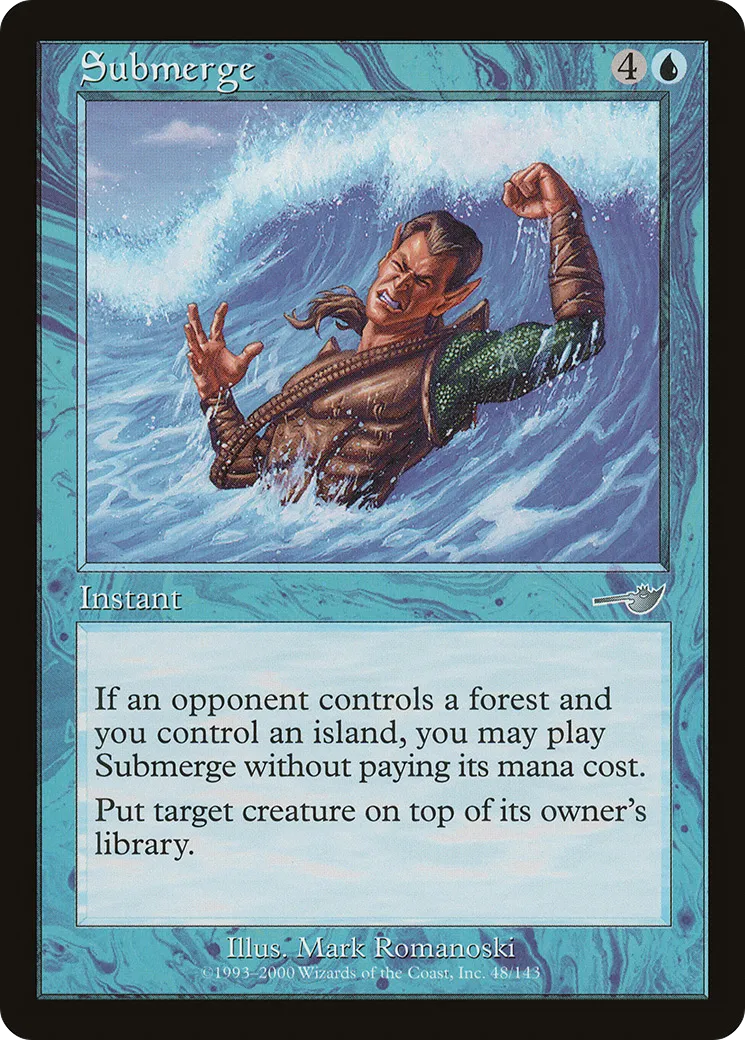 Submerge — Nemesis — Magic: The Gathering