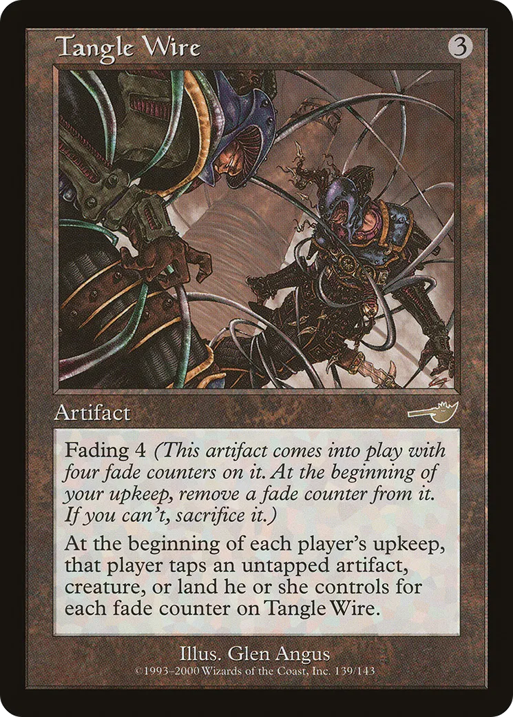 Enchevêtrement de câbles — Nemesis — Magic: The Gathering