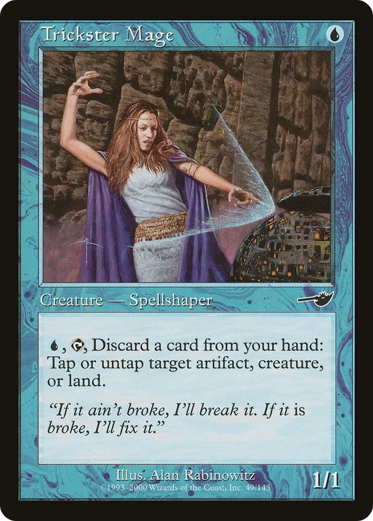 Mage escroc — Nemesis — Magic: The Gathering
