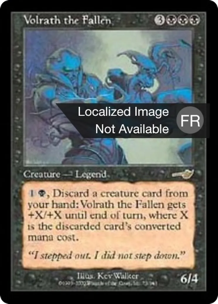 Wöhlrajh le déchu — Nemesis — Magic: The Gathering