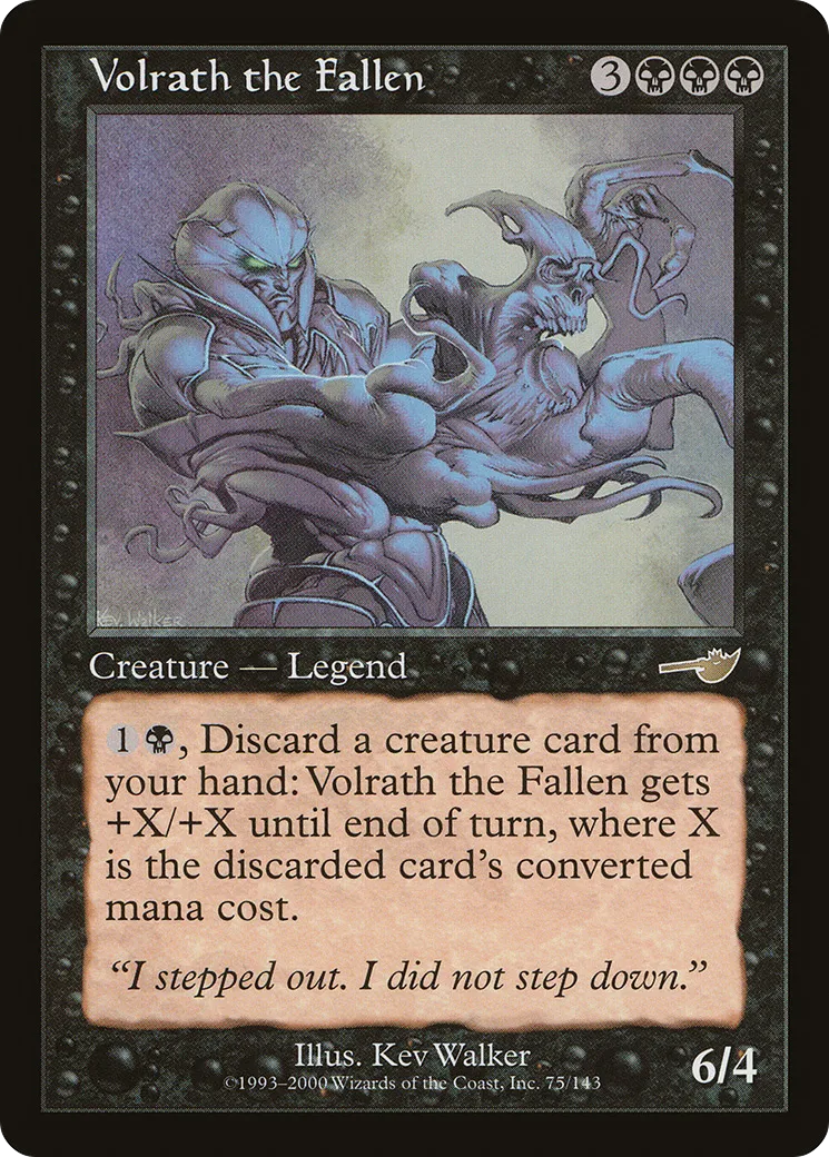 Volrath the Fallen — Nemesis — Magic: The Gathering