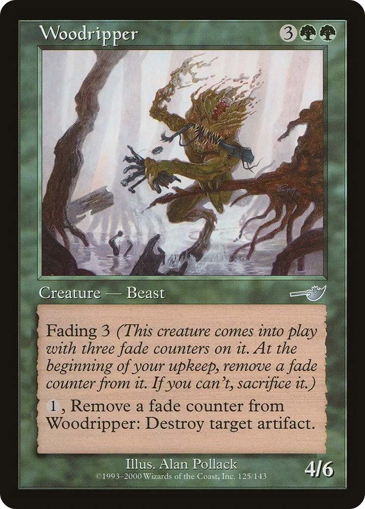 Woodripper — Nemesis — Magic: The Gathering