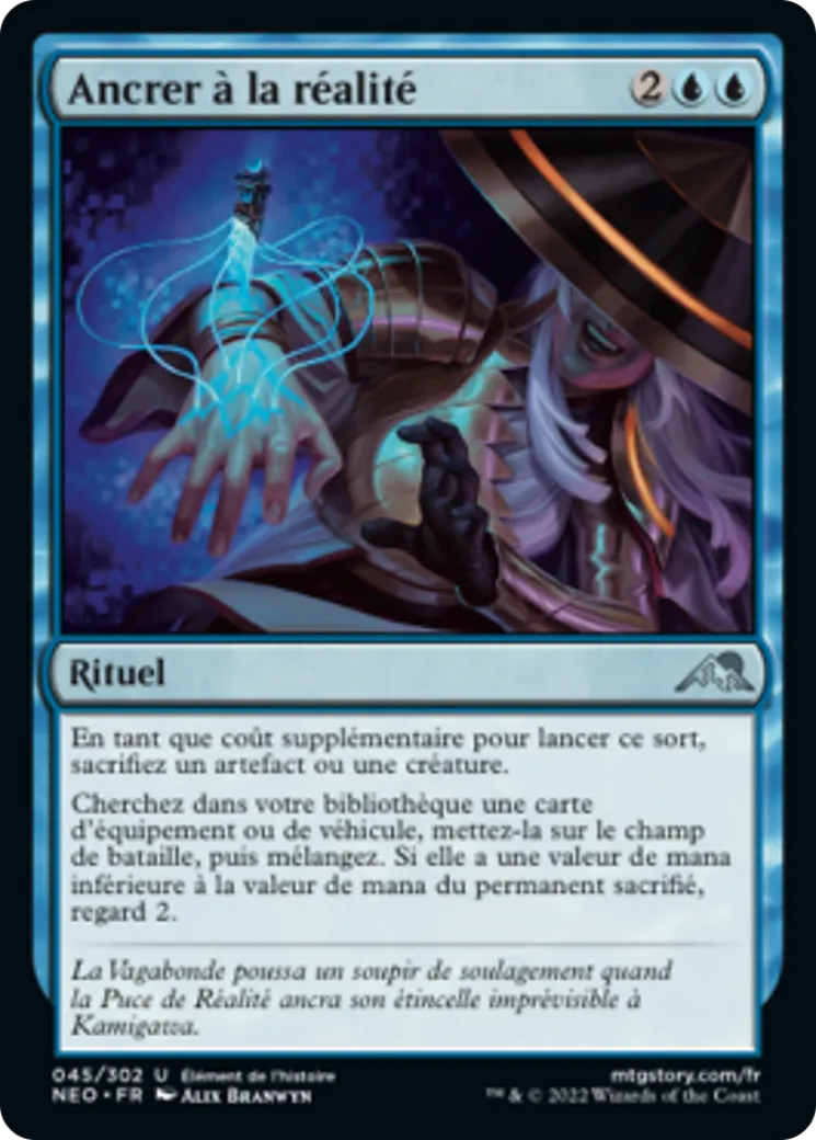 Ancrer à la réalité — Kamigawa: Neon Dynasty — Magic: The Gathering