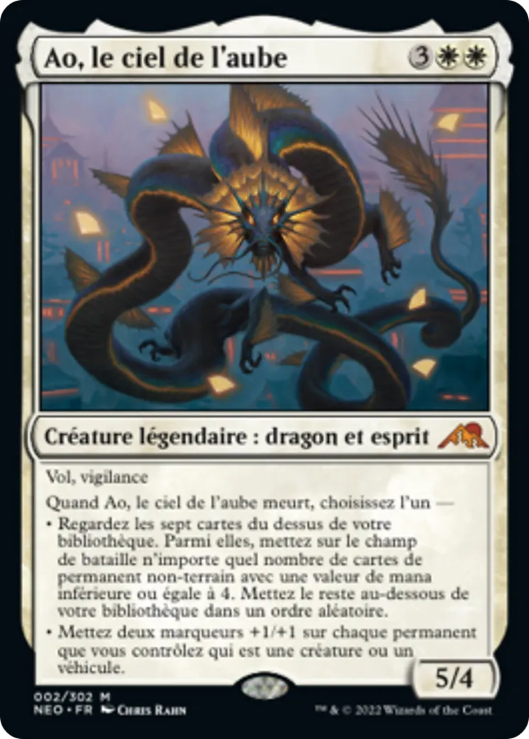 Ao, le ciel de l'aube — Kamigawa: Neon Dynasty — Magic: The Gathering