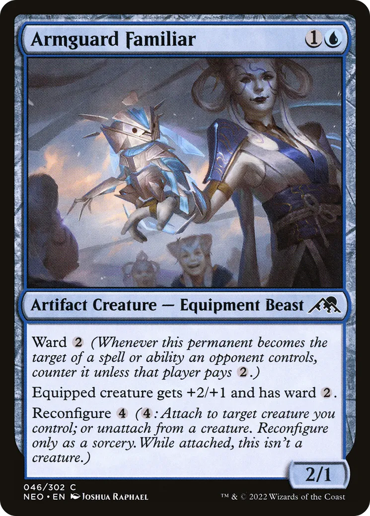 Armguard Familiar — Kamigawa: Neon Dynasty — Magic: The Gathering