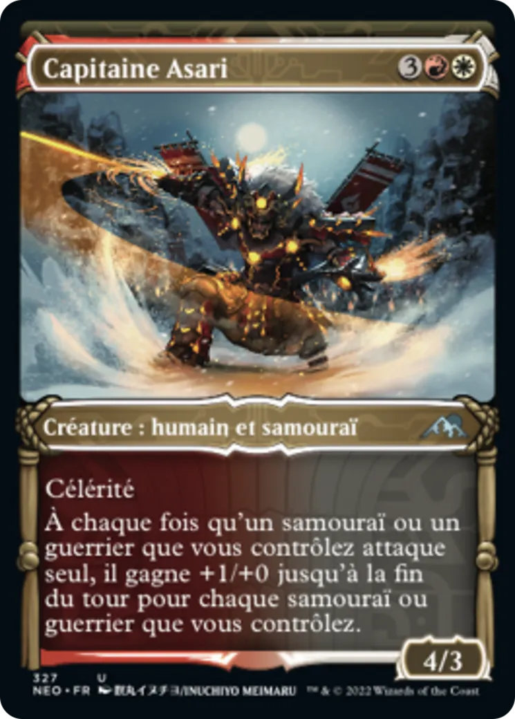 Capitaine Asari — Kamigawa: Neon Dynasty — Magic: The Gathering