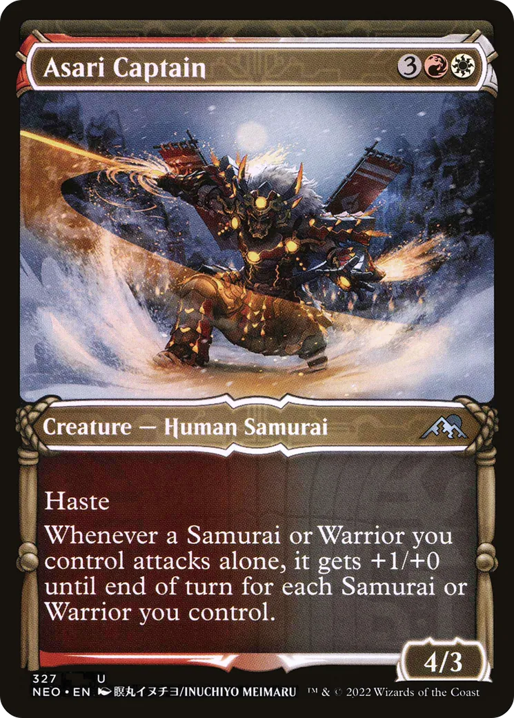 Capitaine Asari — Kamigawa: Neon Dynasty — Magic: The Gathering