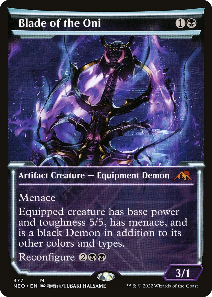 Blade of the Oni — Kamigawa: Neon Dynasty — Magic: The Gathering