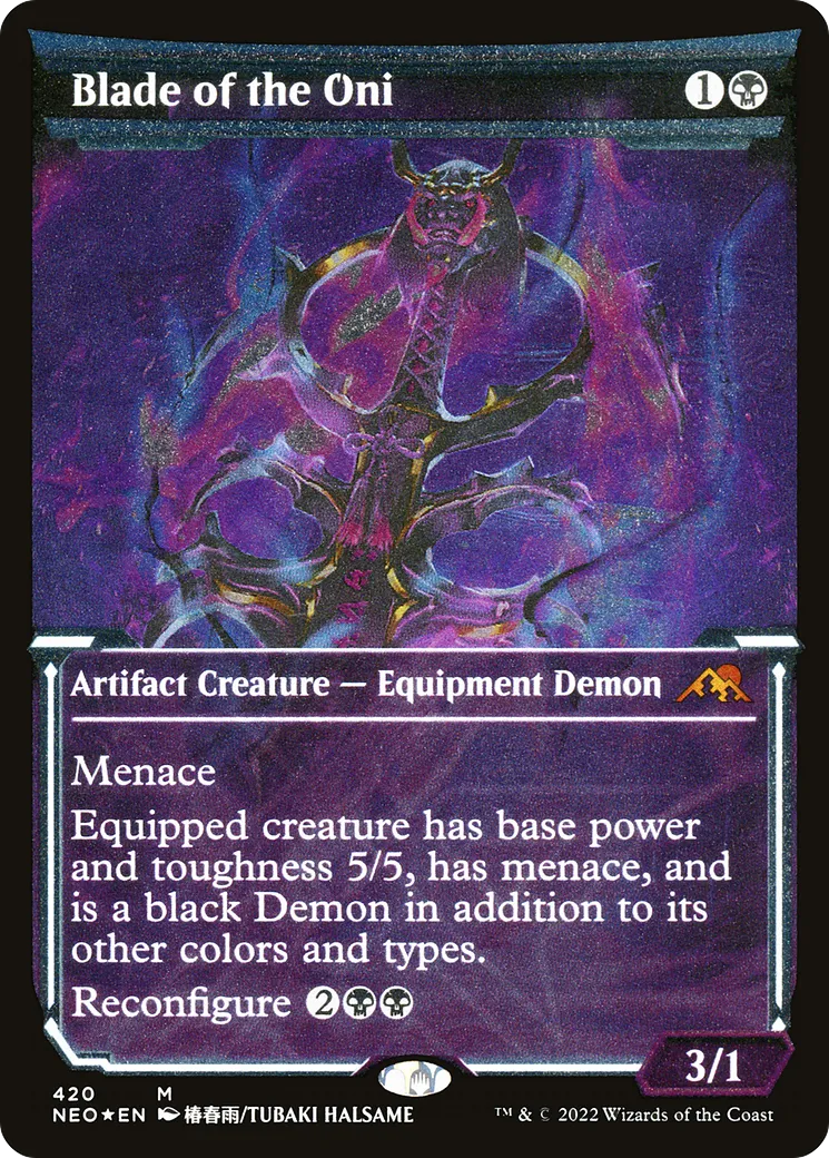 Blade of the Oni — Kamigawa: Neon Dynasty — Magic: The Gathering