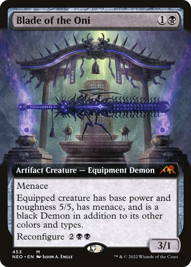 Blade of the Oni — Kamigawa: Neon Dynasty — Magic: The Gathering