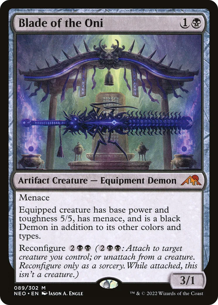 Blade of the Oni — Kamigawa: Neon Dynasty — Magic: The Gathering