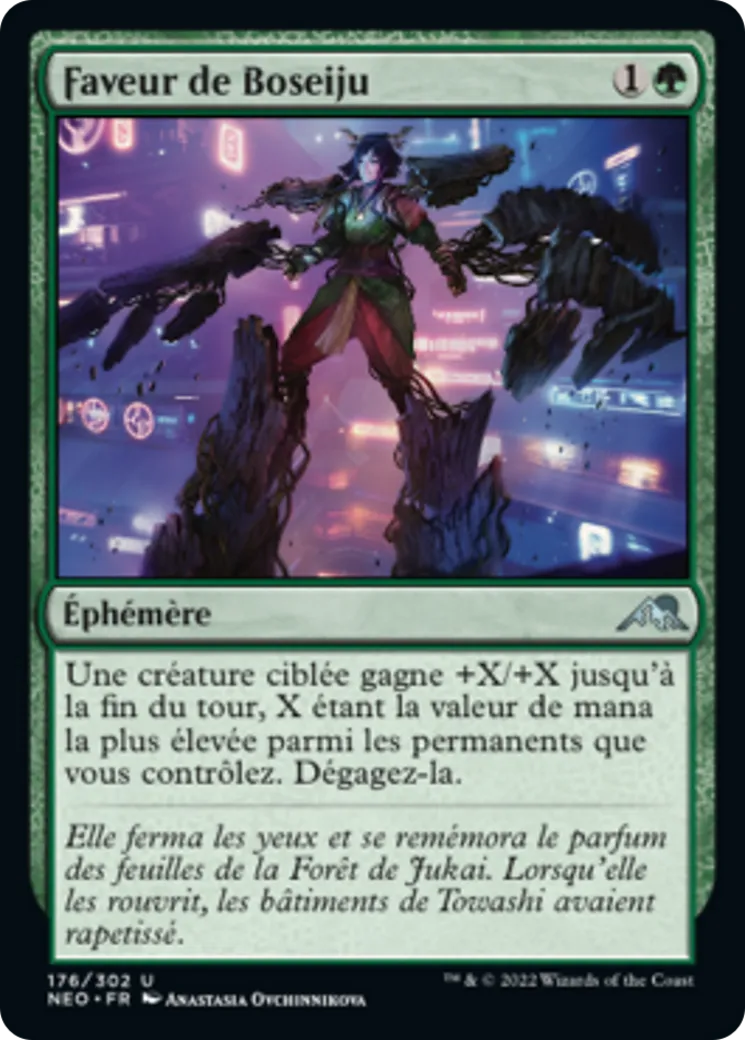 Faveur de Boseiju — Kamigawa: Neon Dynasty — Magic: The Gathering