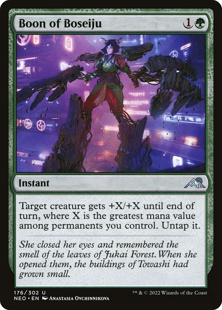 Boon of Boseiju — Kamigawa: Neon Dynasty — Magic: The Gathering