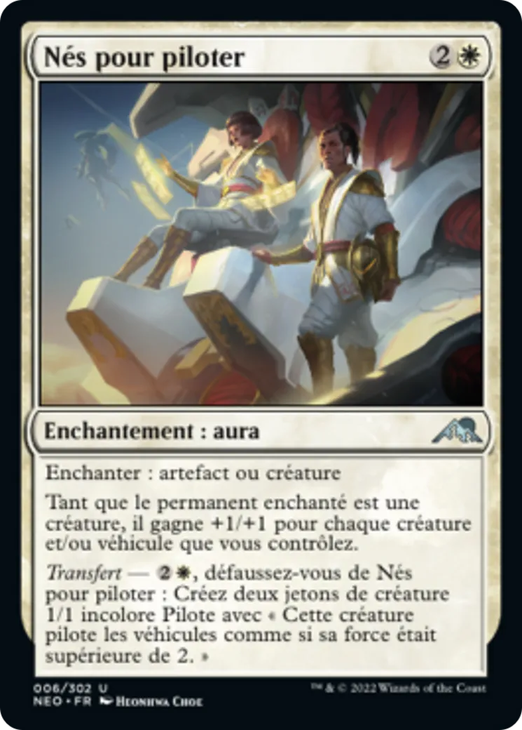 Nés pour piloter — Kamigawa: Neon Dynasty — Magic: The Gathering