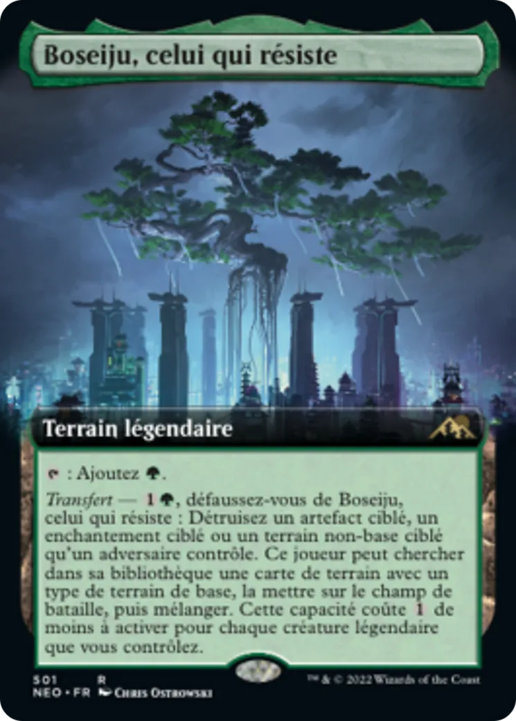 Boseiju, celui qui résiste — Kamigawa: Neon Dynasty — Magic: The Gathering