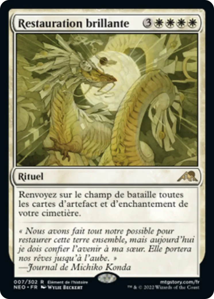 Restauration brillante — Kamigawa: Neon Dynasty — Magic: The Gathering
